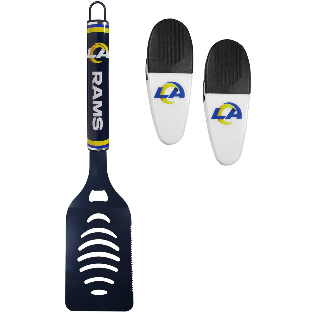 Los Angeles Rams Logo Spatula/Chip Clips - Los Angeles Rams - Flyclothing LLC