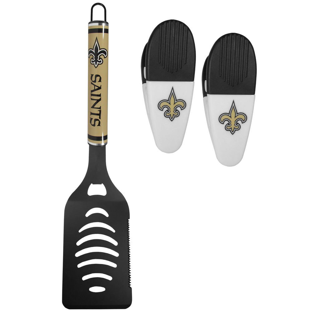 New Orleans Saints Logo Spatula/Chip Clips - New Orleans Saints - Flyclothing LLC
