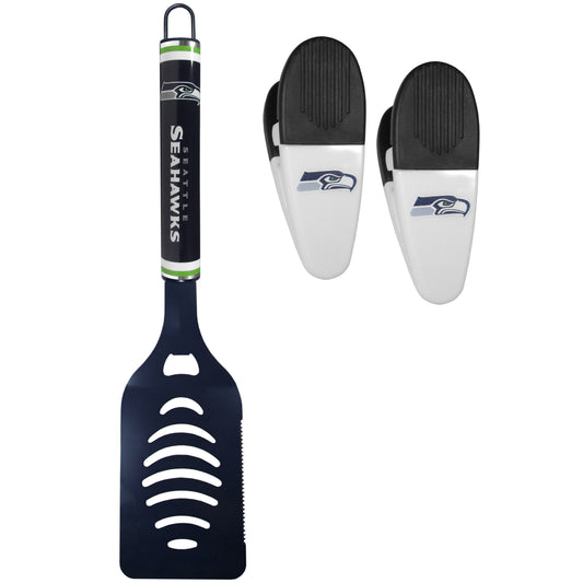 Seattle Seahawks Logo Spatula/Chip Clips