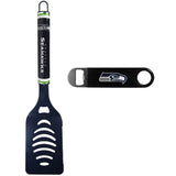 Seattle Seahawks Logo Spatula w/Bottle Opener - Seattle Seahawks