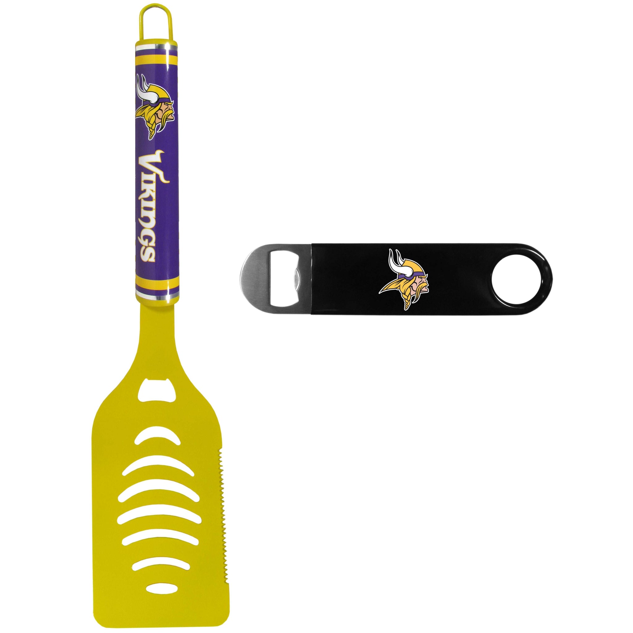 Minnesota Vikings Logo Spatula w/Bottle Opener - Minnesota Vikings - Flyclothing LLC