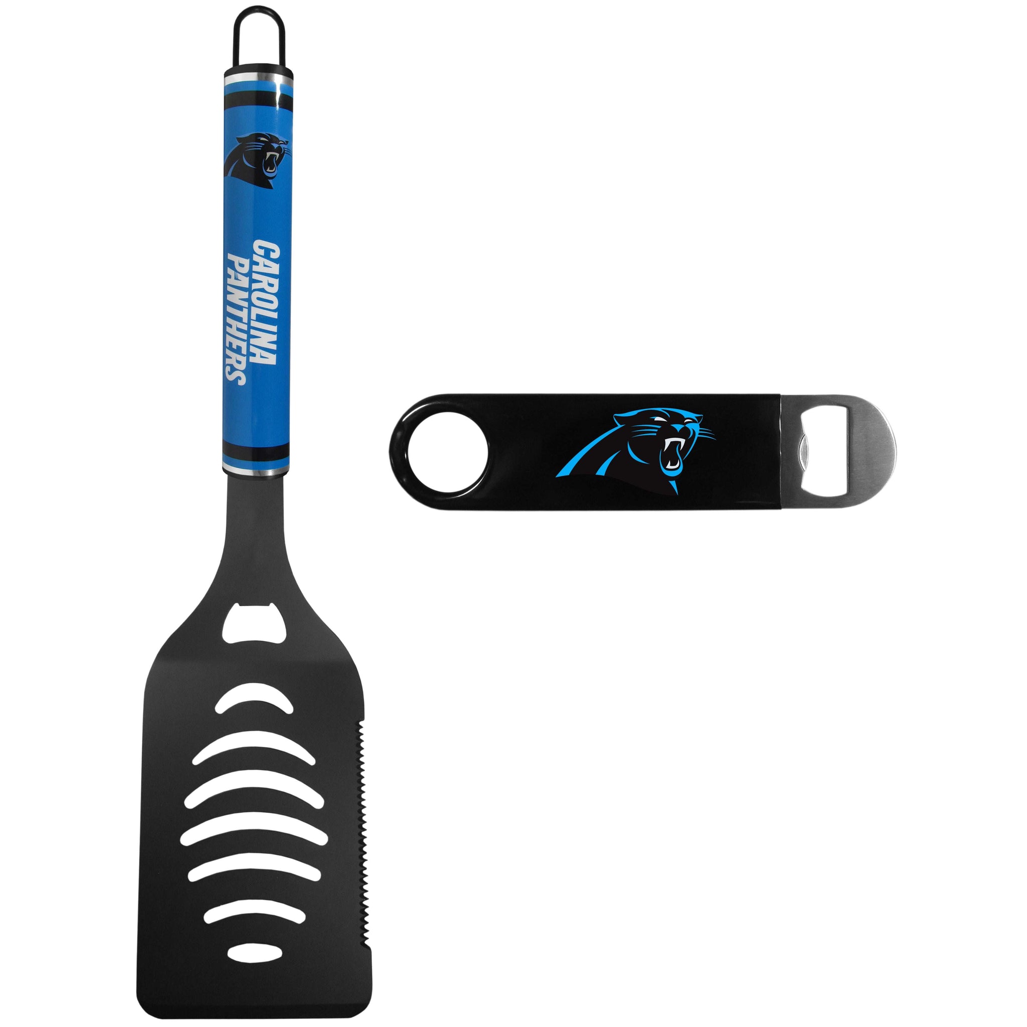 Carolina Panthers Logo Spatula w/Bottle Opener - Carolina Panthers - Flyclothing LLC