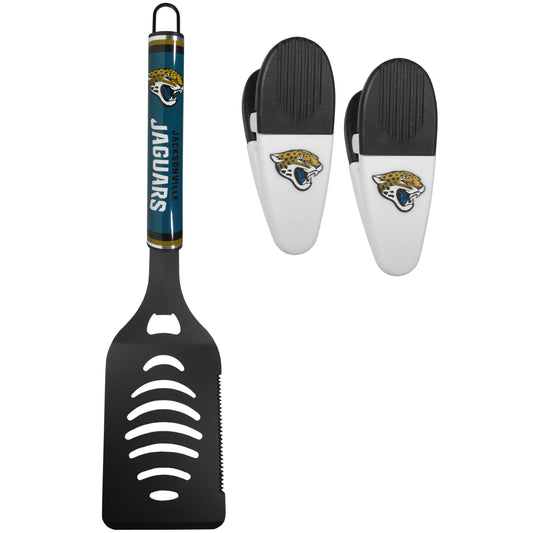 Jacksonville Jaguars Logo Spatula/Chip Clips - Jacksonville Jaguars - Flyclothing LLC