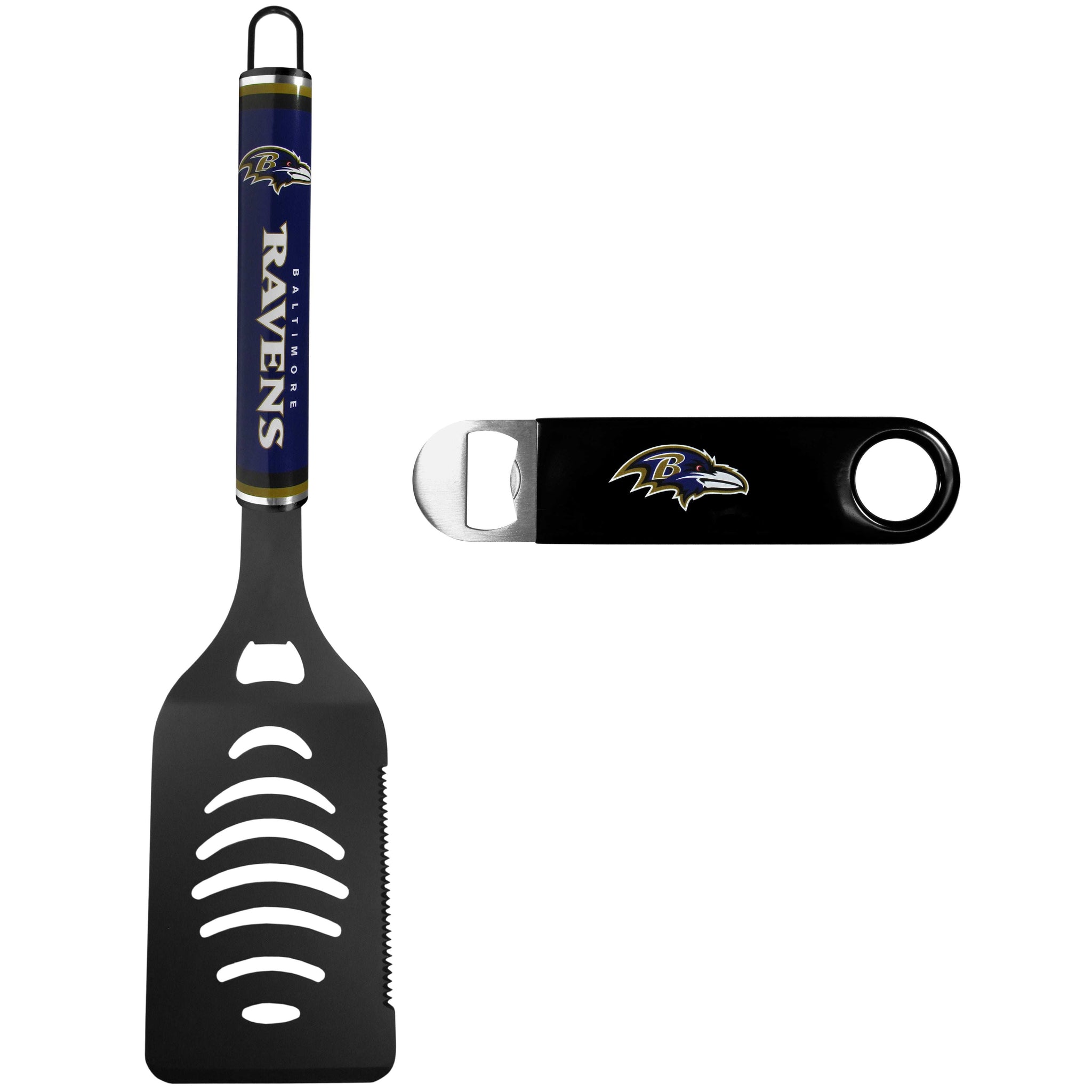 Baltimore Ravens Logo Spatula w/Bottle Opener - Baltimore Ravens - Flyclothing LLC