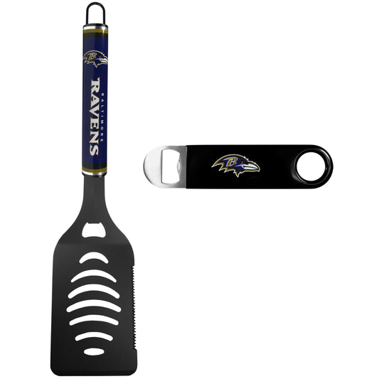 Baltimore Ravens Logo Spatula w/Bottle Opener - Baltimore Ravens - Flyclothing LLC
