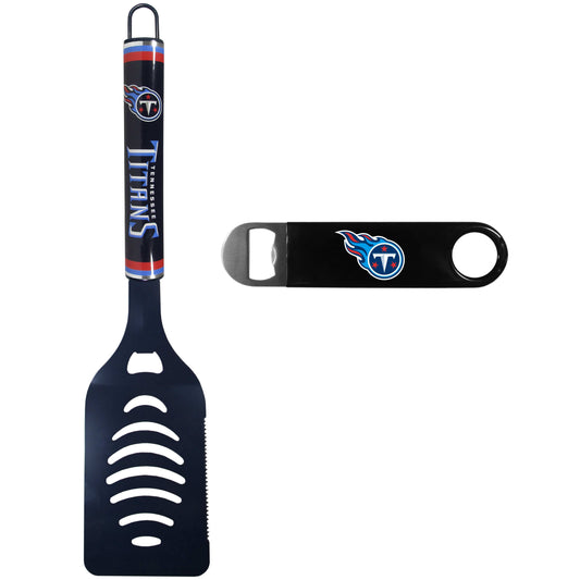 Tennessee Titans Logo Spatula w/Bottle Opener - Tennessee Titans - Flyclothing LLC
