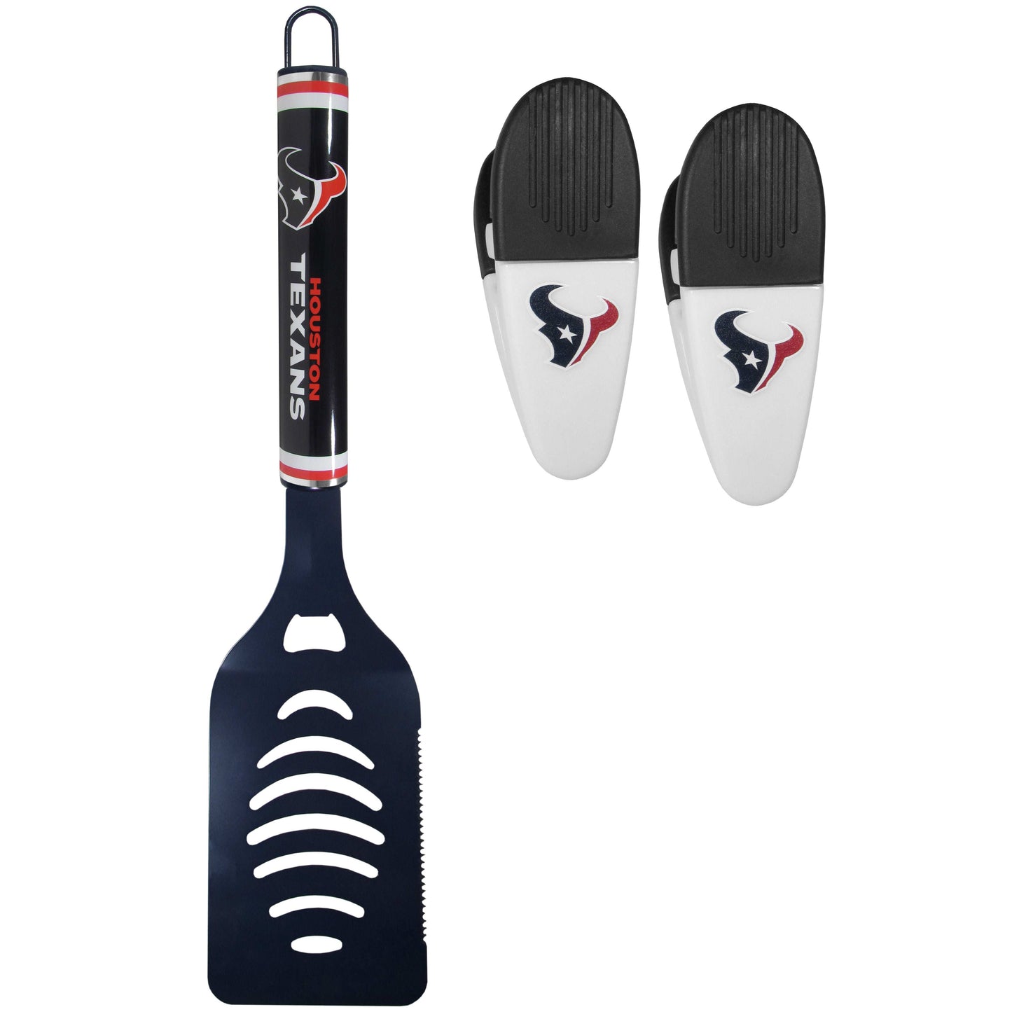 Houston Texans Logo Spatula/Chip Clips - Houston Texans - Flyclothing LLC