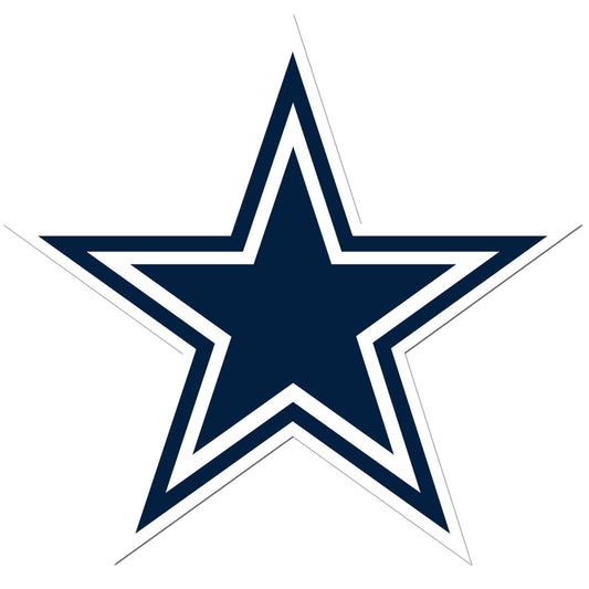 Dallas Cowboys 8 inch Auto Decal - Dallas Cowboys - Flyclothing LLC