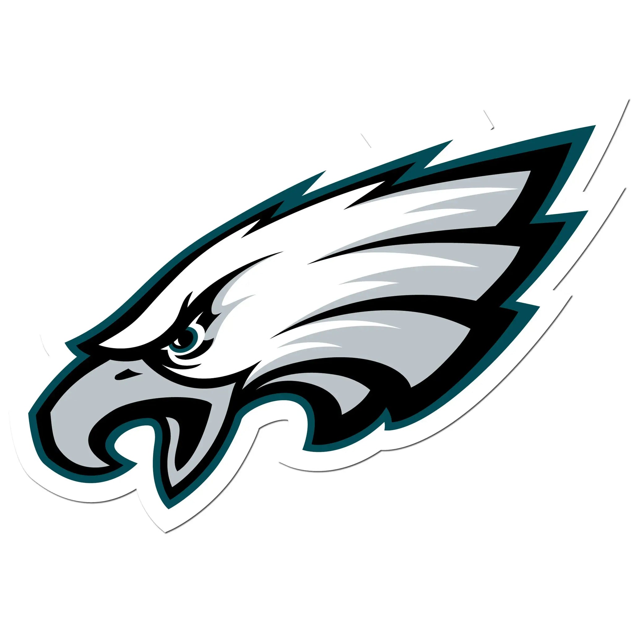 Philadelphia Eagles 8 inch Auto Decal - Philadelphia Eagles - Flyclothing LLC