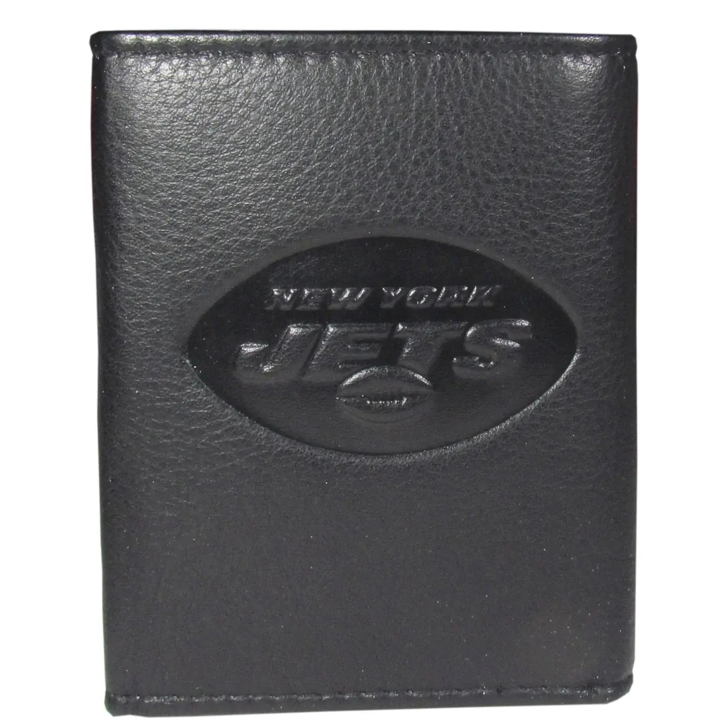New York Jets Embossed Leather Tri-fold Wallet - New York Jets - Flyclothing LLC