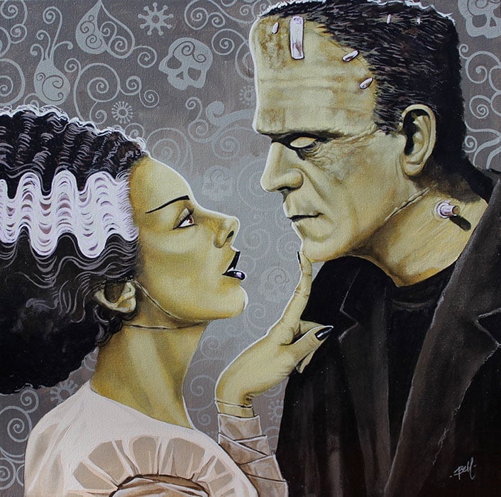 Black Market Art Company Flirtationship Print