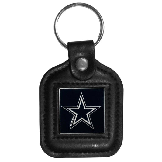 Dallas Cowboys Square Leatherette Key Chain - Dallas Cowboys - Flyclothing LLC