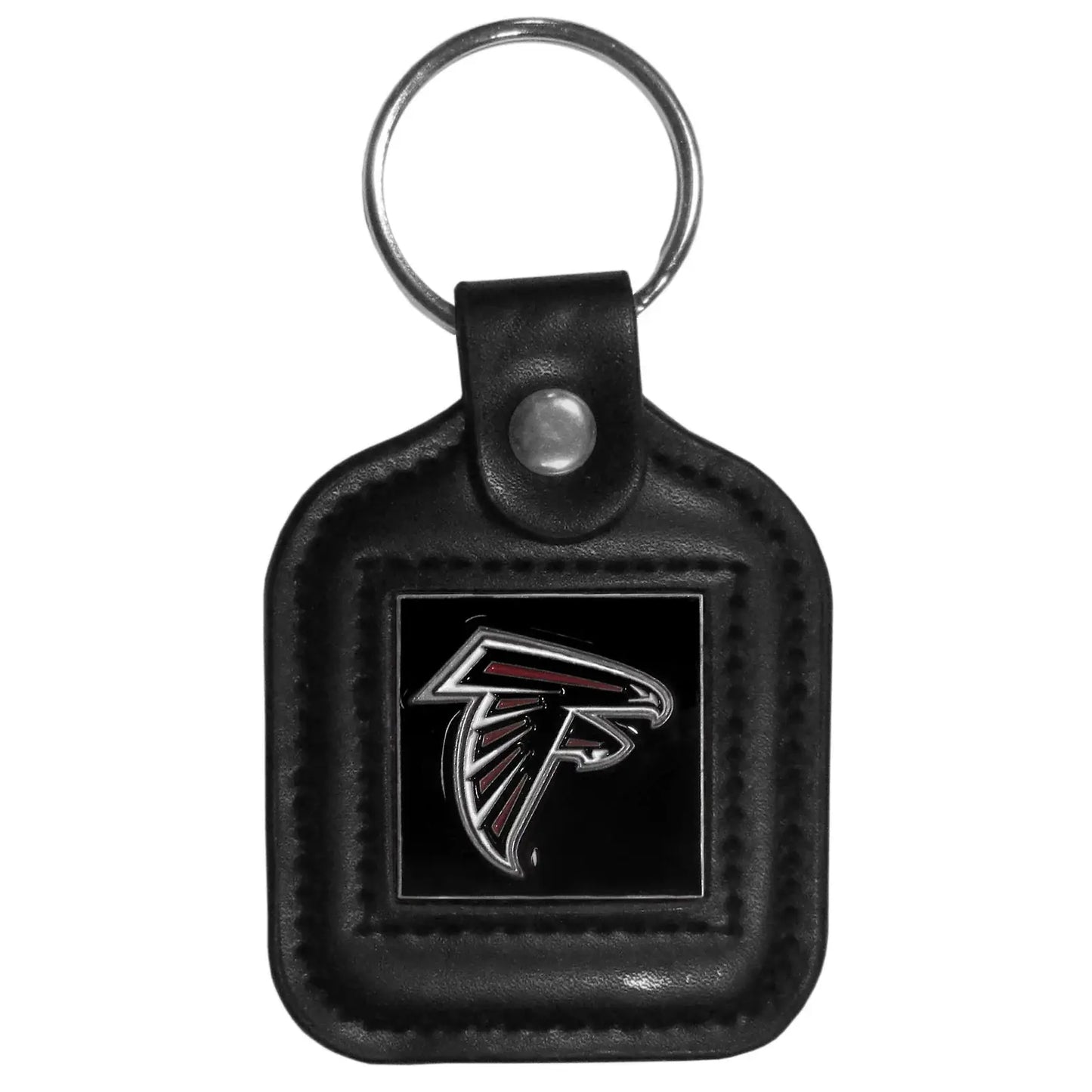 Atlanta Falcons Square Leatherette Key Chain - Atlanta Falcons - Flyclothing LLC