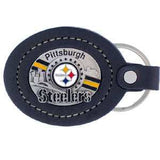 Leather Keychain - Minnesota Vikings - Minnesota Vikings - Flyclothing LLC