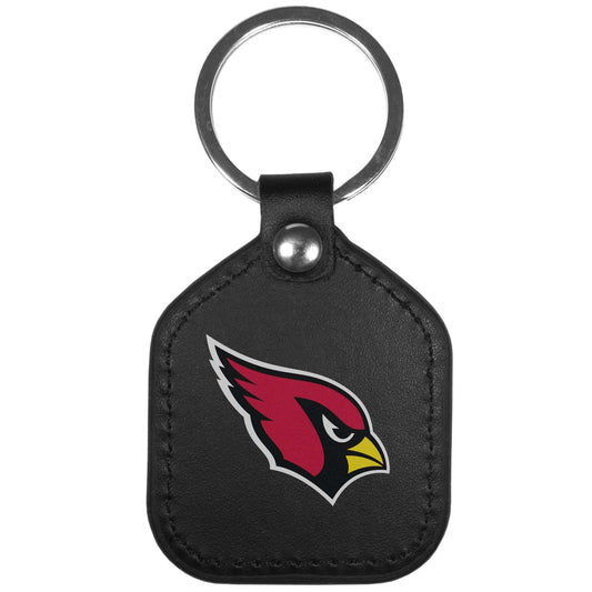 Arizona Cardinals Leather Square Key Chains - Arizona Cardinals - Flyclothing LLC