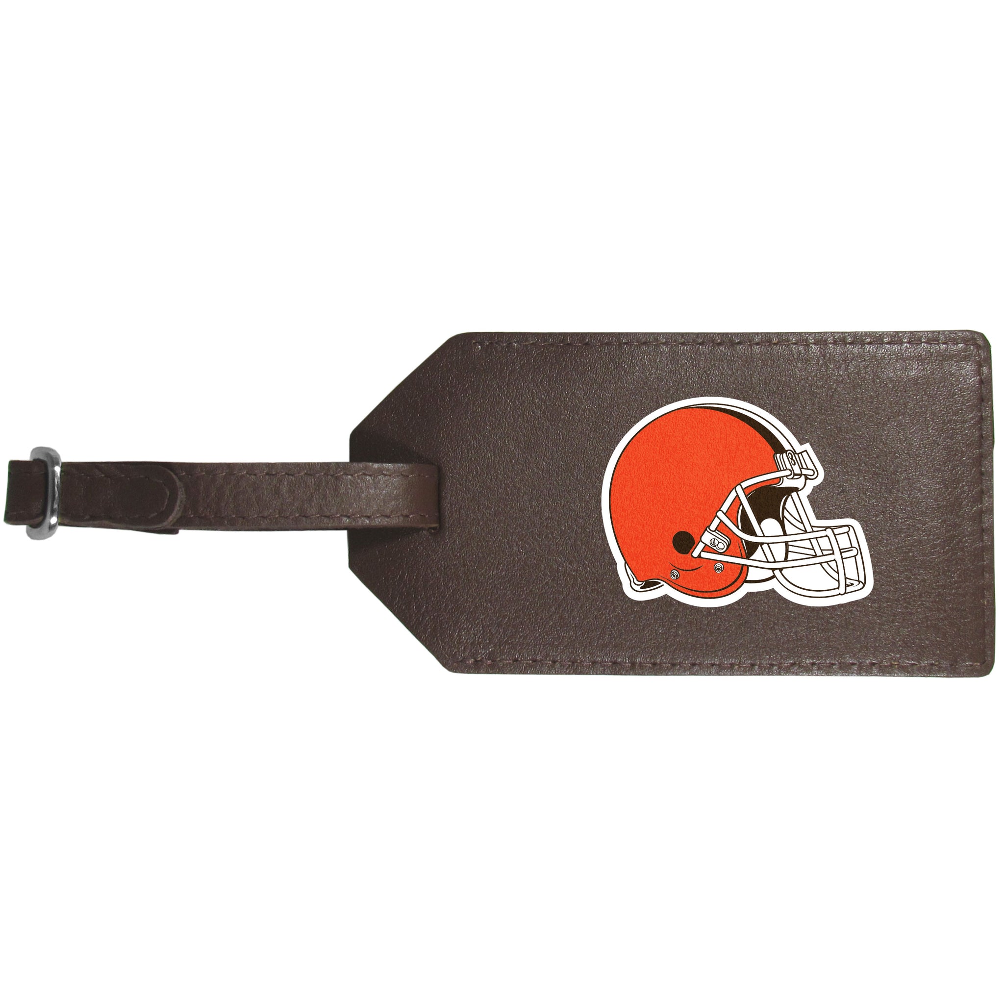 Cleveland Browns Leather Luggage Strap