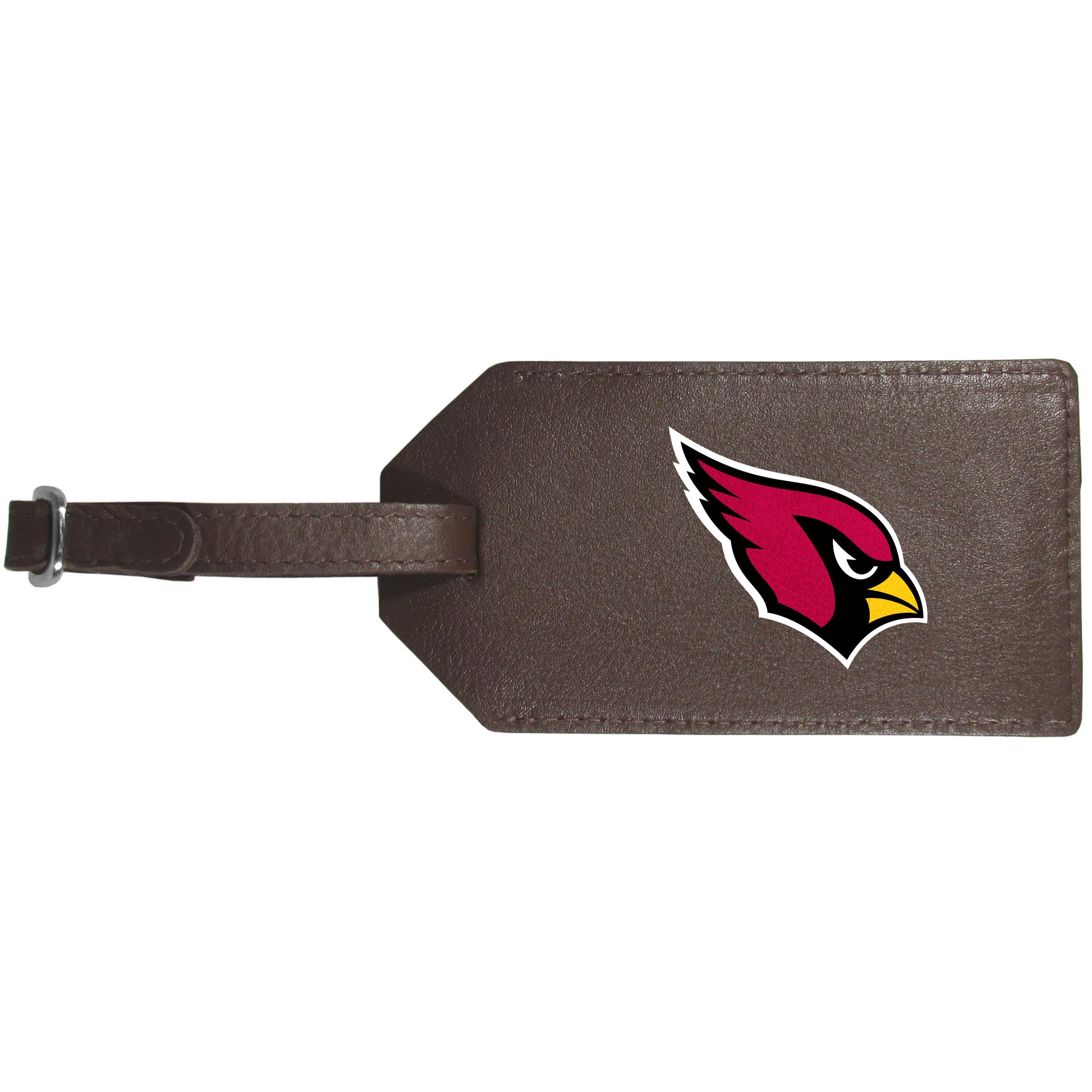 Arizona Cardinals Leather Luggage Strap