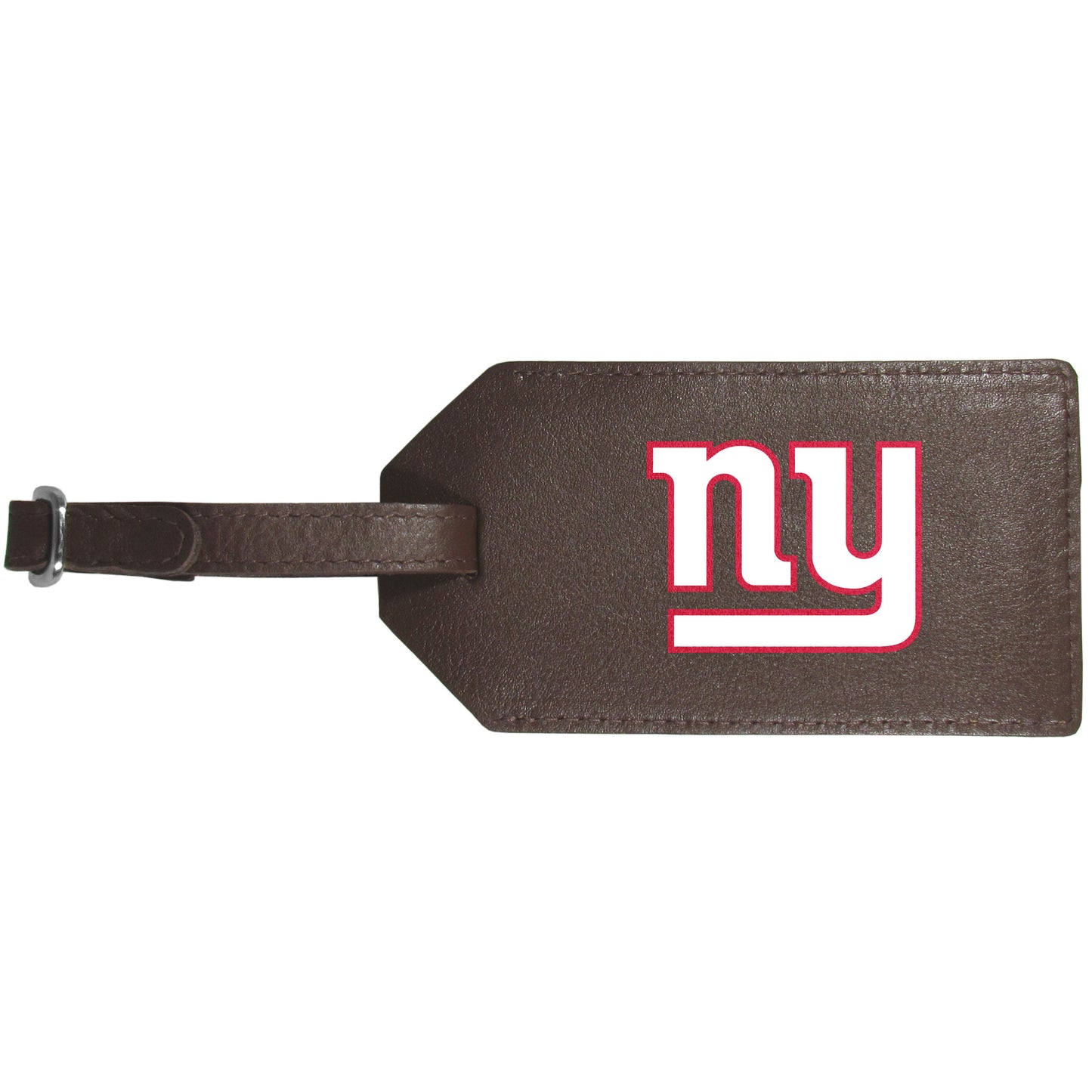 New York Giants Leather Luggage Strap