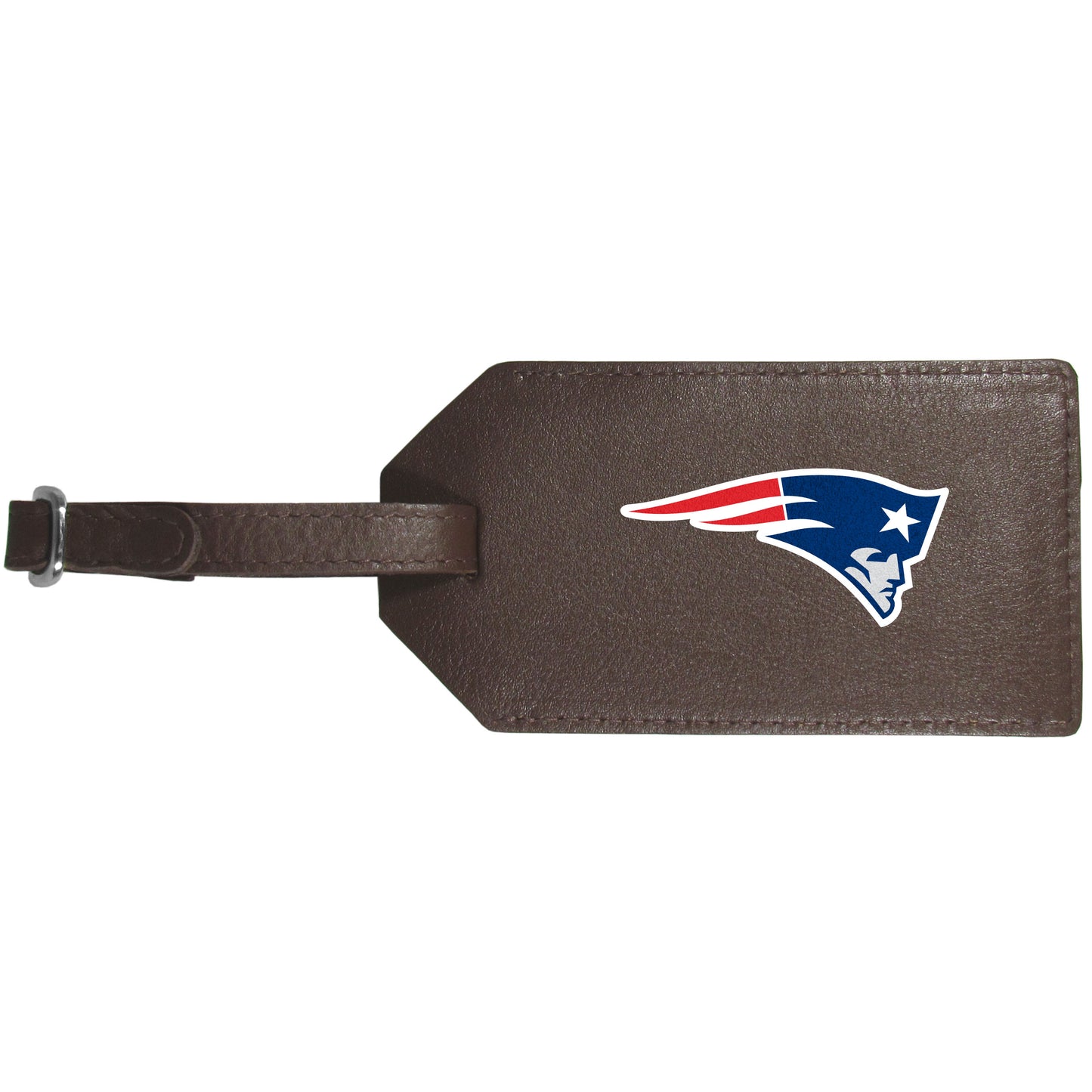 New England Patriots Leather Luggage Strap