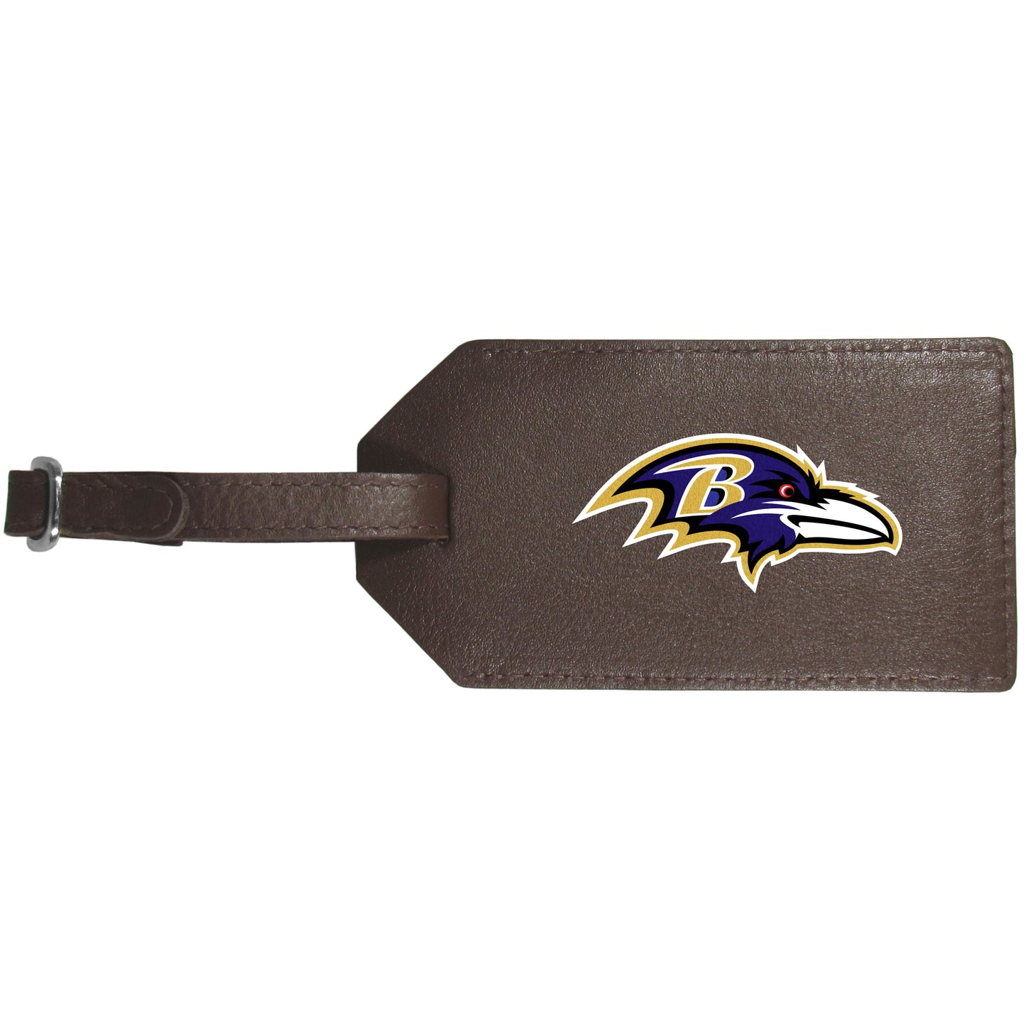 Baltimore Ravens Leather Luggage Strap
