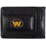 Washington Commanders Leather Cash & Cardholder - Siskiyou Buckle
