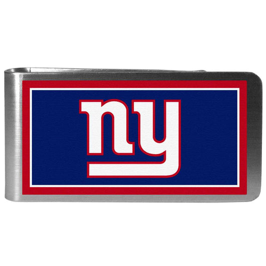 New York Giants Steel Logo Money Clips - New York Giants - Flyclothing LLC