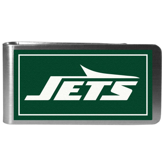 New York Jets Steel Logo Money Clips - New York Jets - Flyclothing LLC