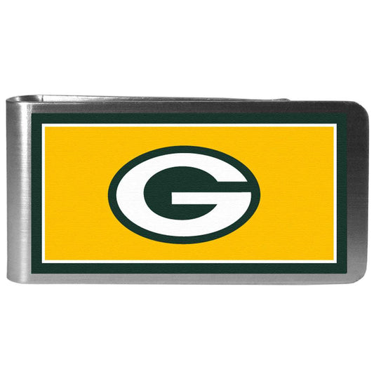 Green Bay Packers Steel Logo Money Clips - Green Bay Packers - Flyclothing LLC