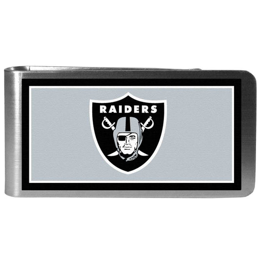 Las Vegas Raiders Steel Logo Money Clips - Las Vegas Raiders - Flyclothing LLC