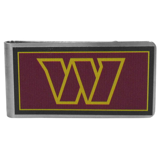 Washington Commanders Steel Logo Money Clips - Washington Commanders - Flyclothing LLC