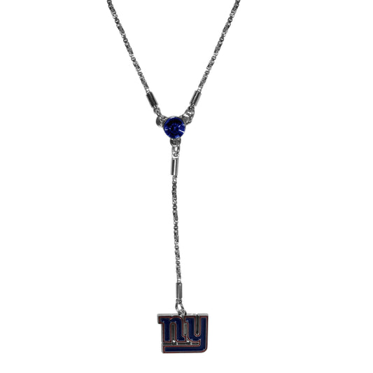 New York Giants Lariat Necklace - New York Giants - Flyclothing LLC