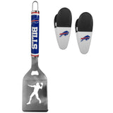 Buffalo Bills Steel Logo Spatula w/Chip Clips - Buffalo Bills