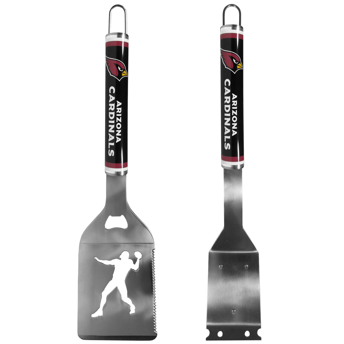Arizona Cardinals Logo Grill Brush/Scraper and Spatula