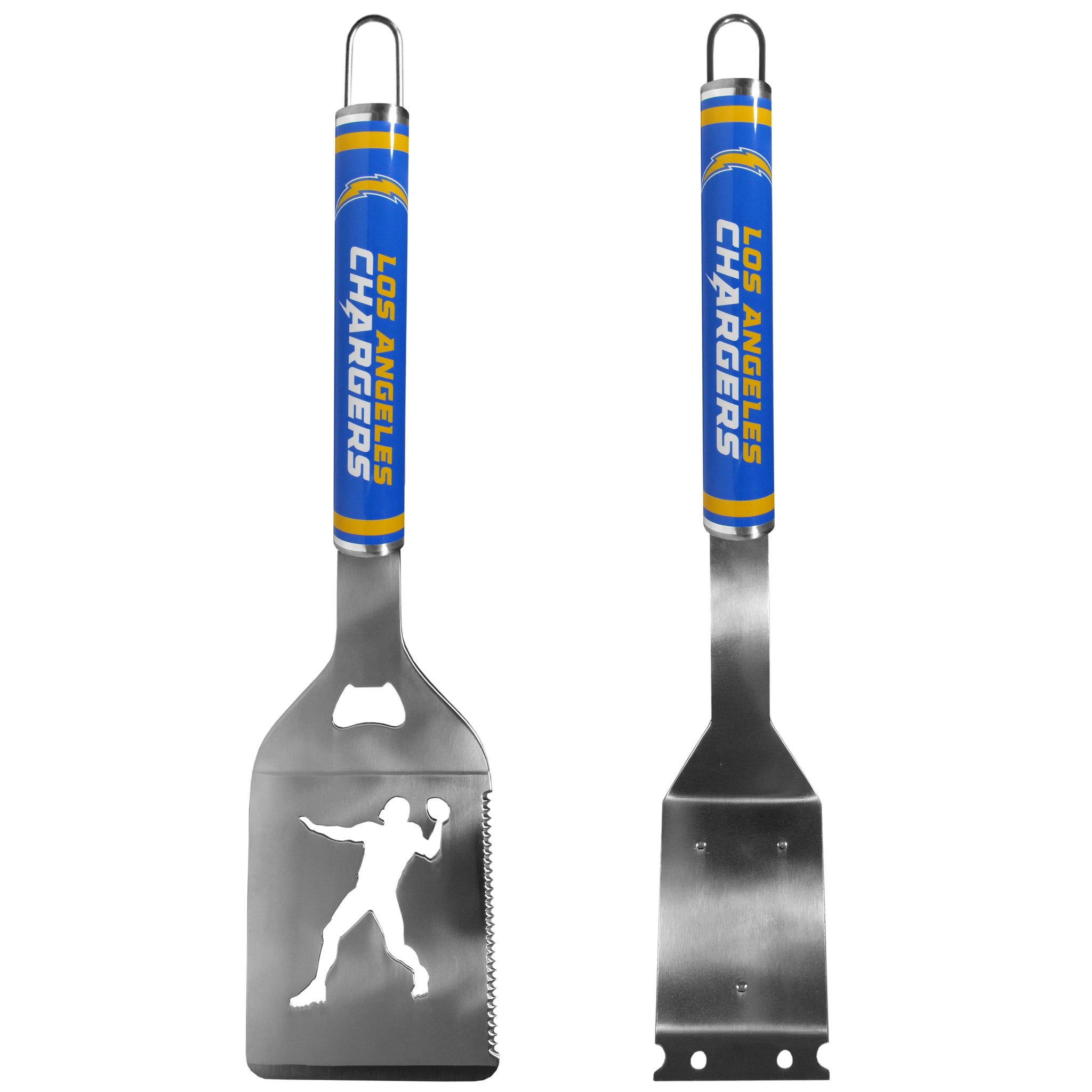 Los Angeles Chargers Logo Grill Brush/Scraper and Spatula
