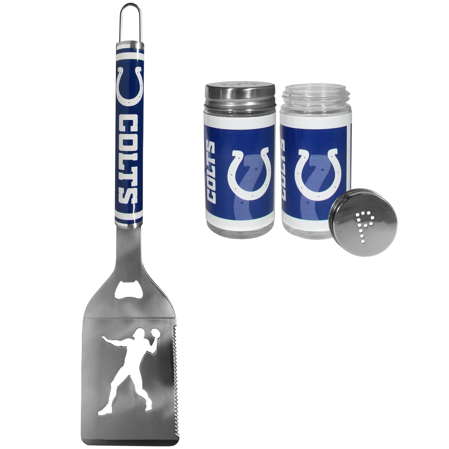Indianapolis Colts Steel Logo Spatula w/Shakers