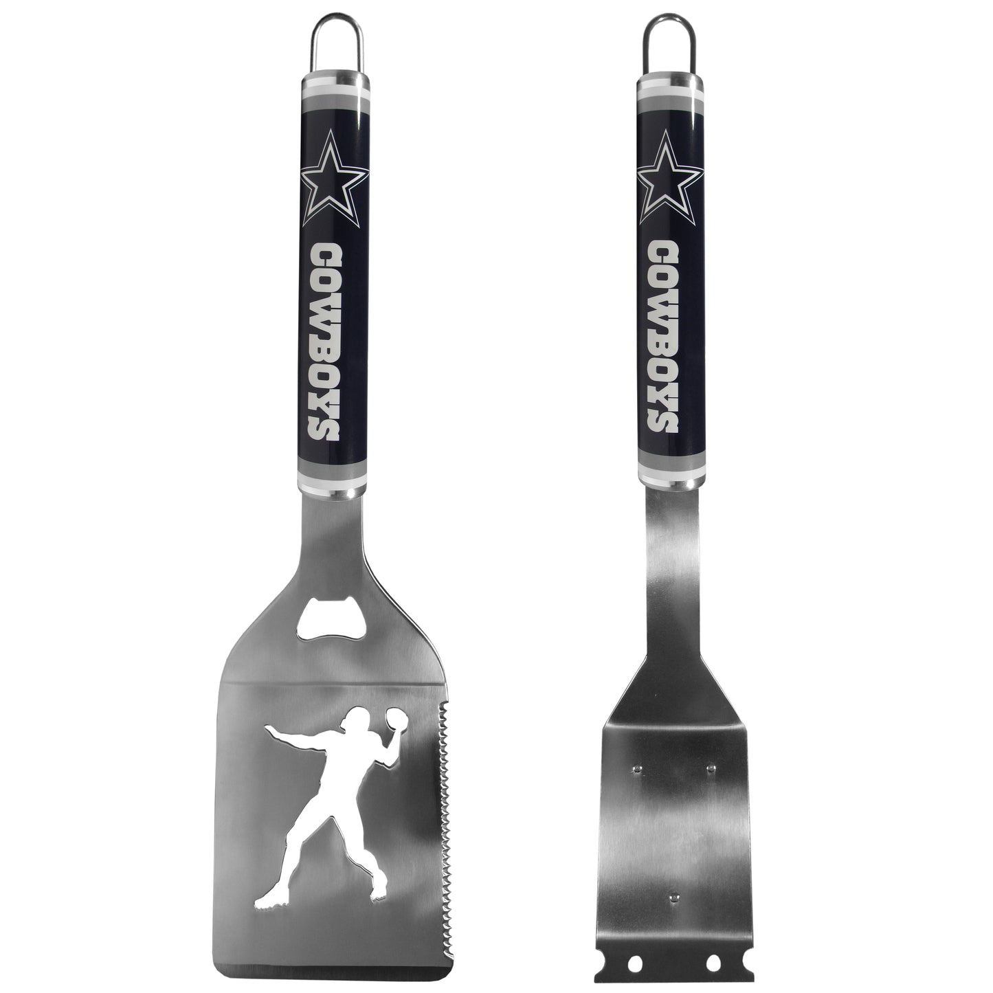 Dallas Cowboys Logo Grill Brush/Scraper and Spatula