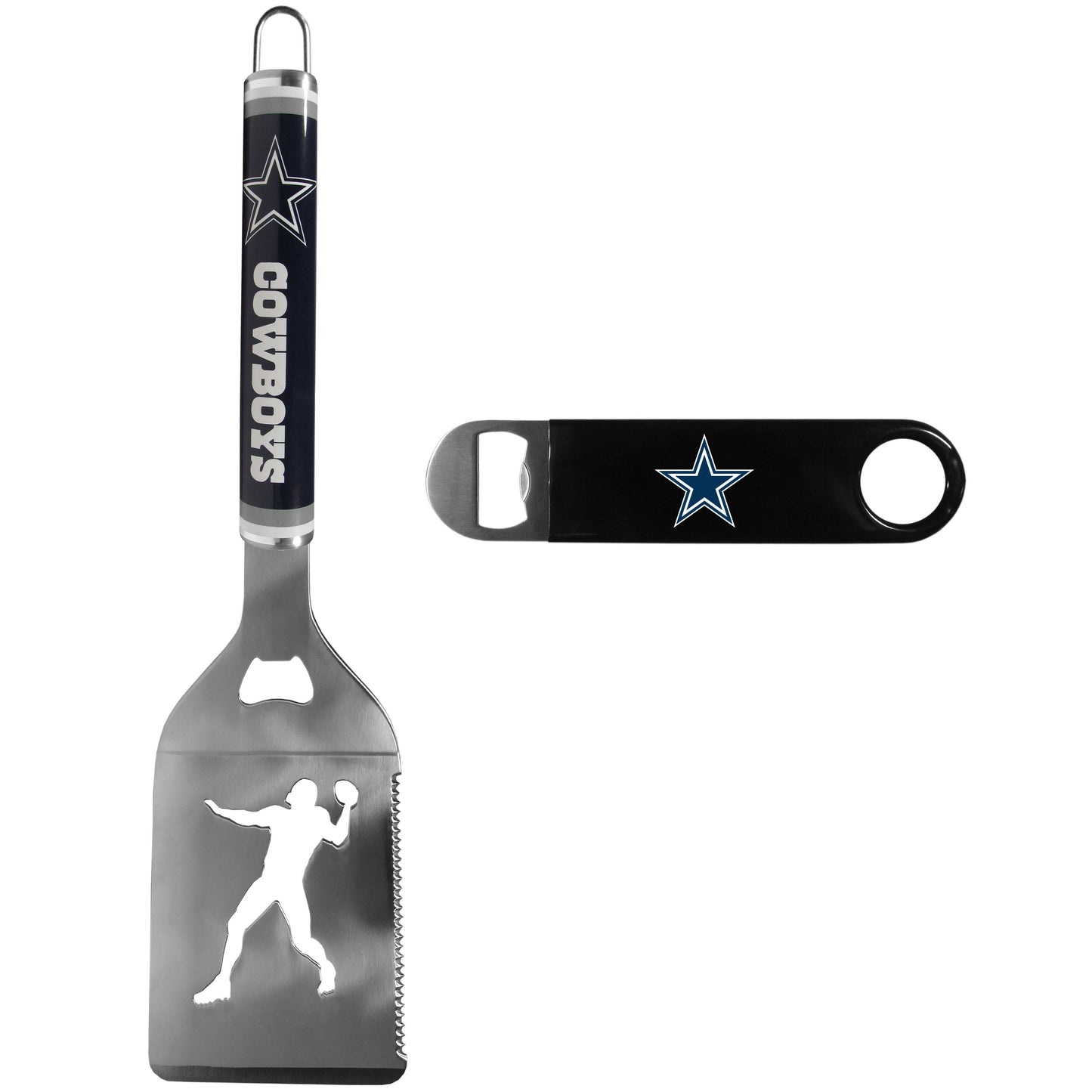 Dallas Cowboys Steel Logo Spatula w/Bottle Opener - Dallas Cowboys - Flyclothing LLC