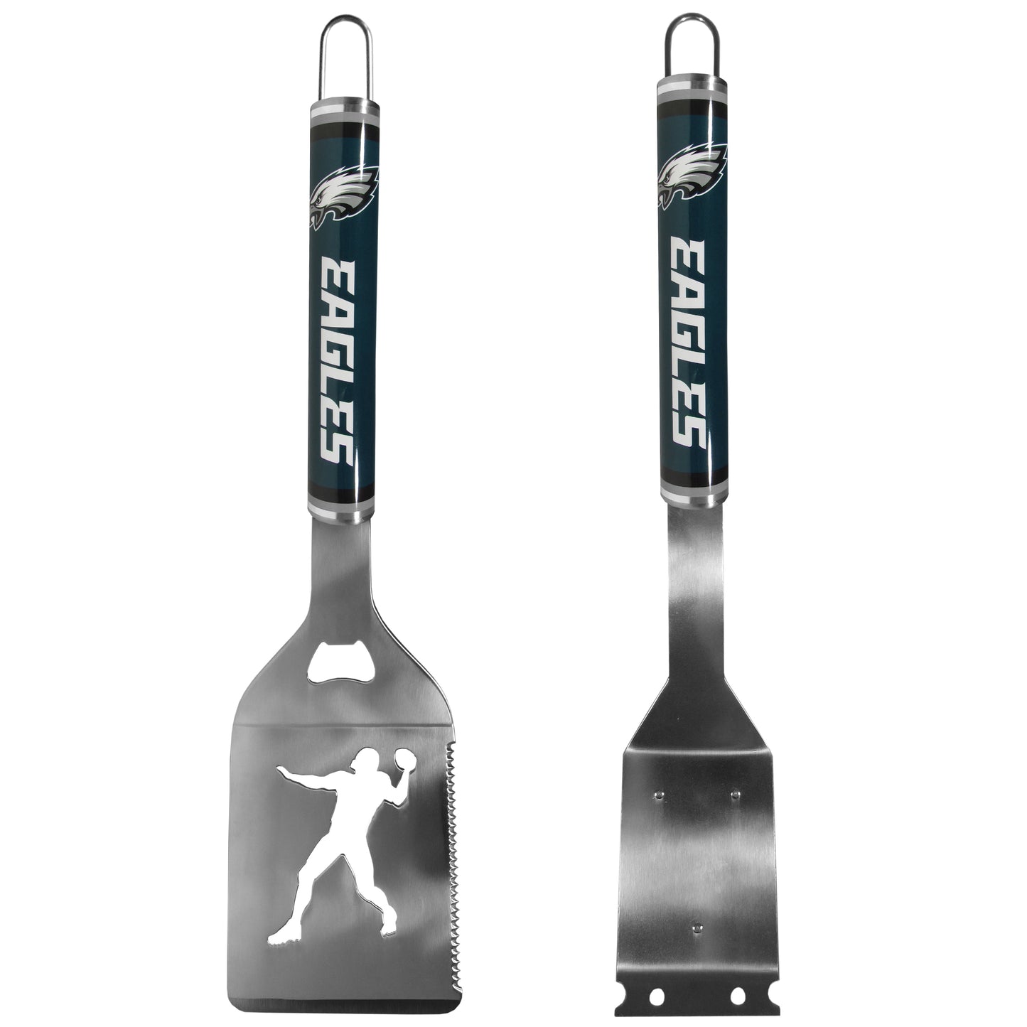Philadelphia Eagles Logo Grill Brush/Scraper and Spatula