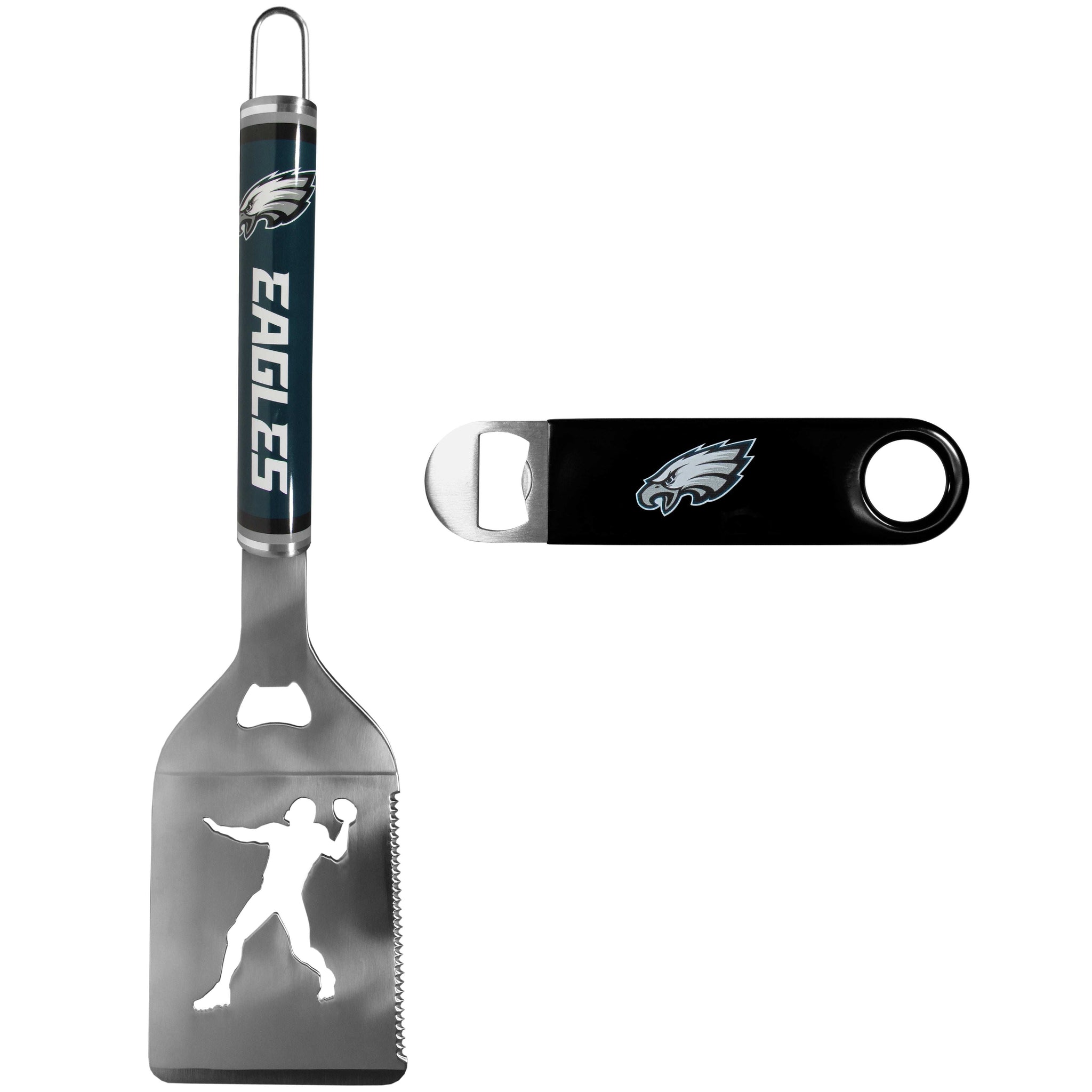 Philadelphia Eagles Steel Logo Spatula w/Bottle Opener - Philadelphia Eagles - Flyclothing LLC