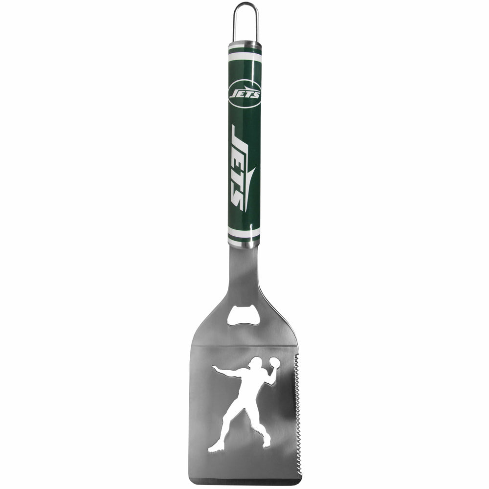 New York Jets Steel BBQ Spatula - New York Jets