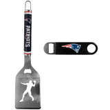 New England Patriots Steel Logo Spatula w/Bottle Opener - New England Patriots - Flyclothing LLC