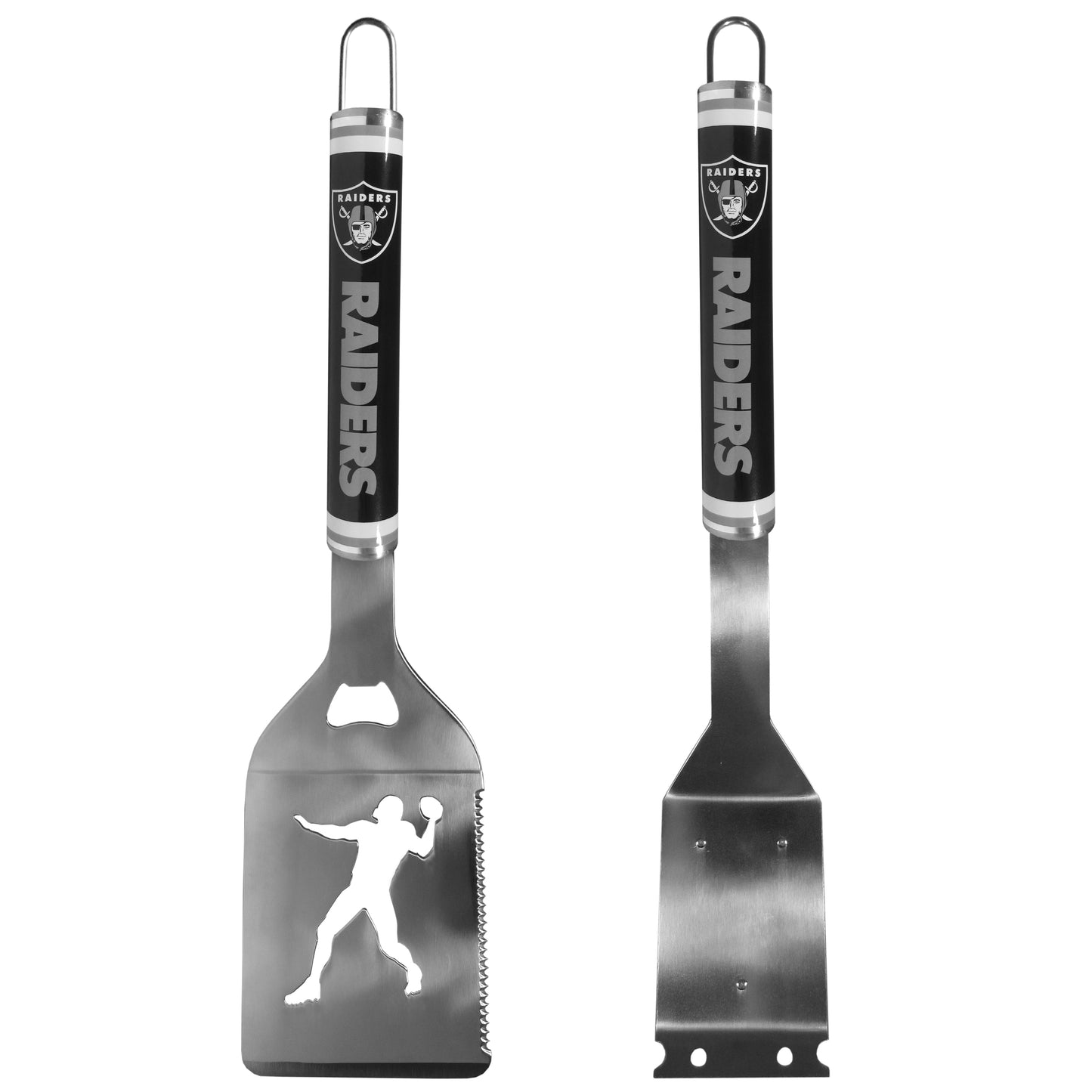 Las Vegas Raiders Logo Grill Brush/Scraper and Spatula