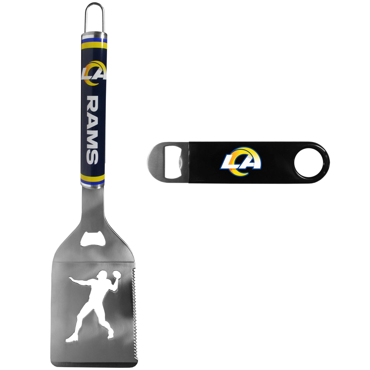 Los Angeles Rams Steel Logo Spatula w/Bottle Opener - Los Angeles Rams - Flyclothing LLC