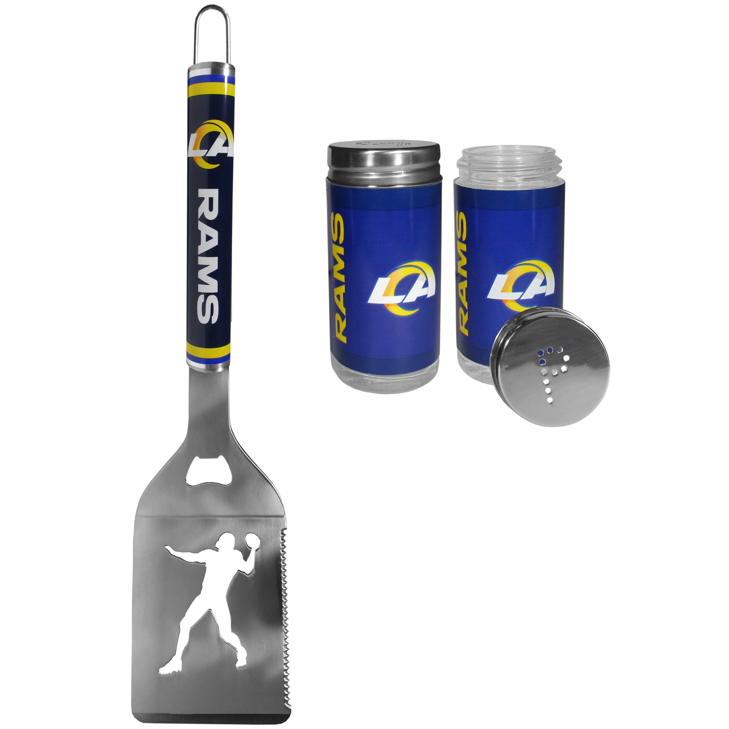 Los Angeles Rams Steel Logo Spatula w/Shakers
