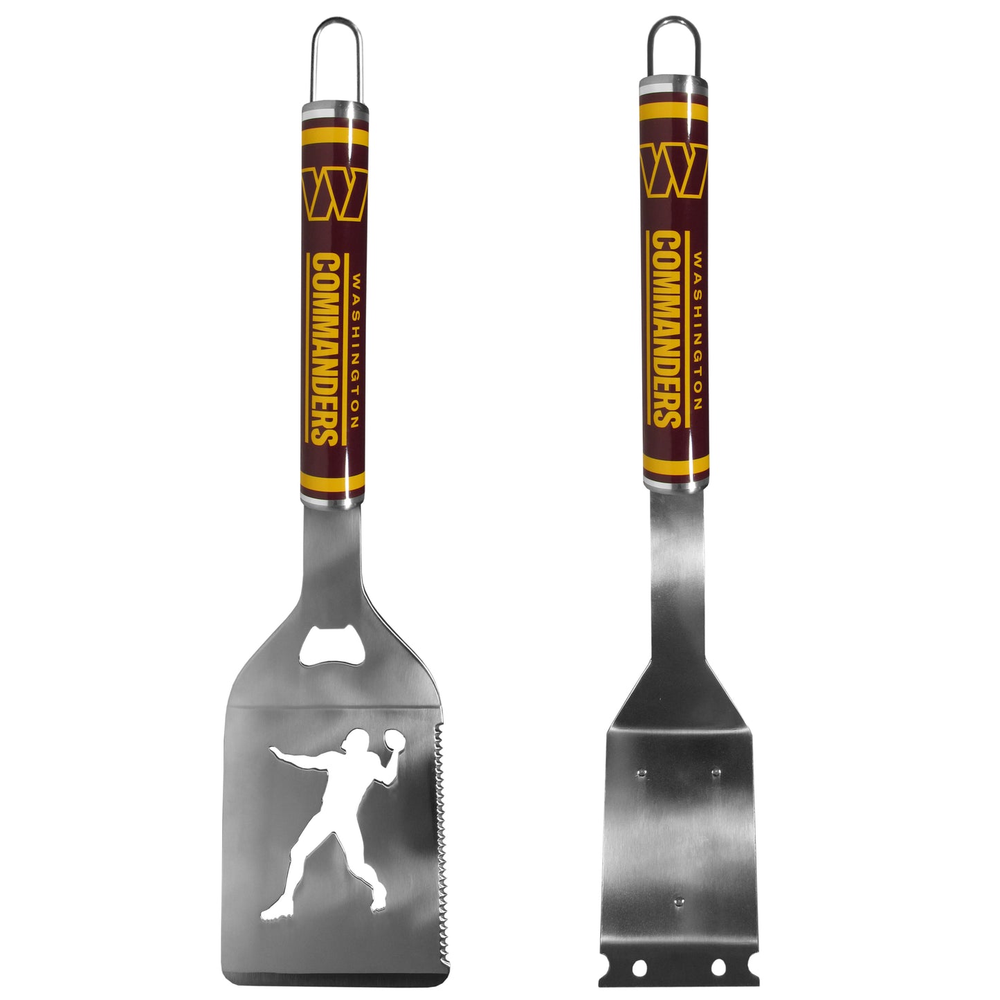 Washington Commanders Logo Grill Brush/Scraper and Spatula