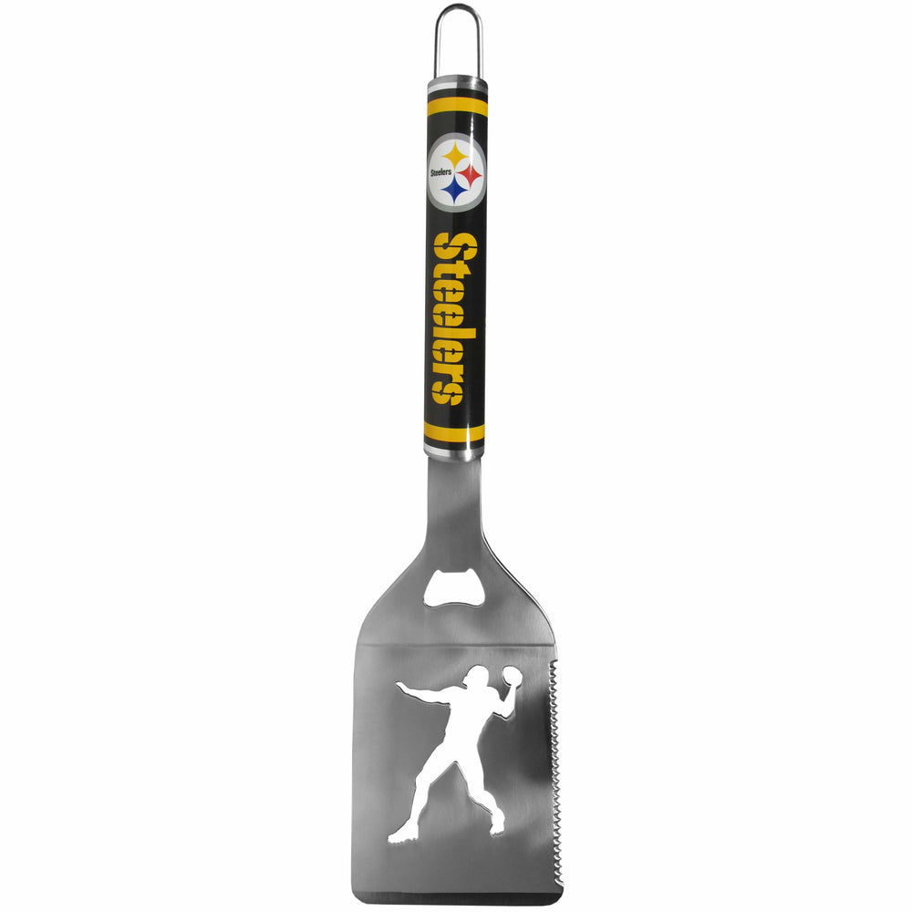 Pittsburgh Steelers Steel BBQ Spatula - Pittsburgh Steelers