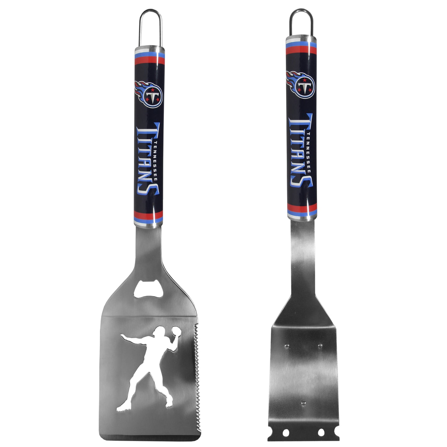 Tennessee Titans Logo Grill Brush/Scraper and Spatula