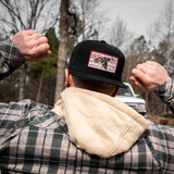 Flying Duck Dirty Cowboy Patch Flatbill Snapback - DIRTY COWBOY USA - Flyclothing LLC