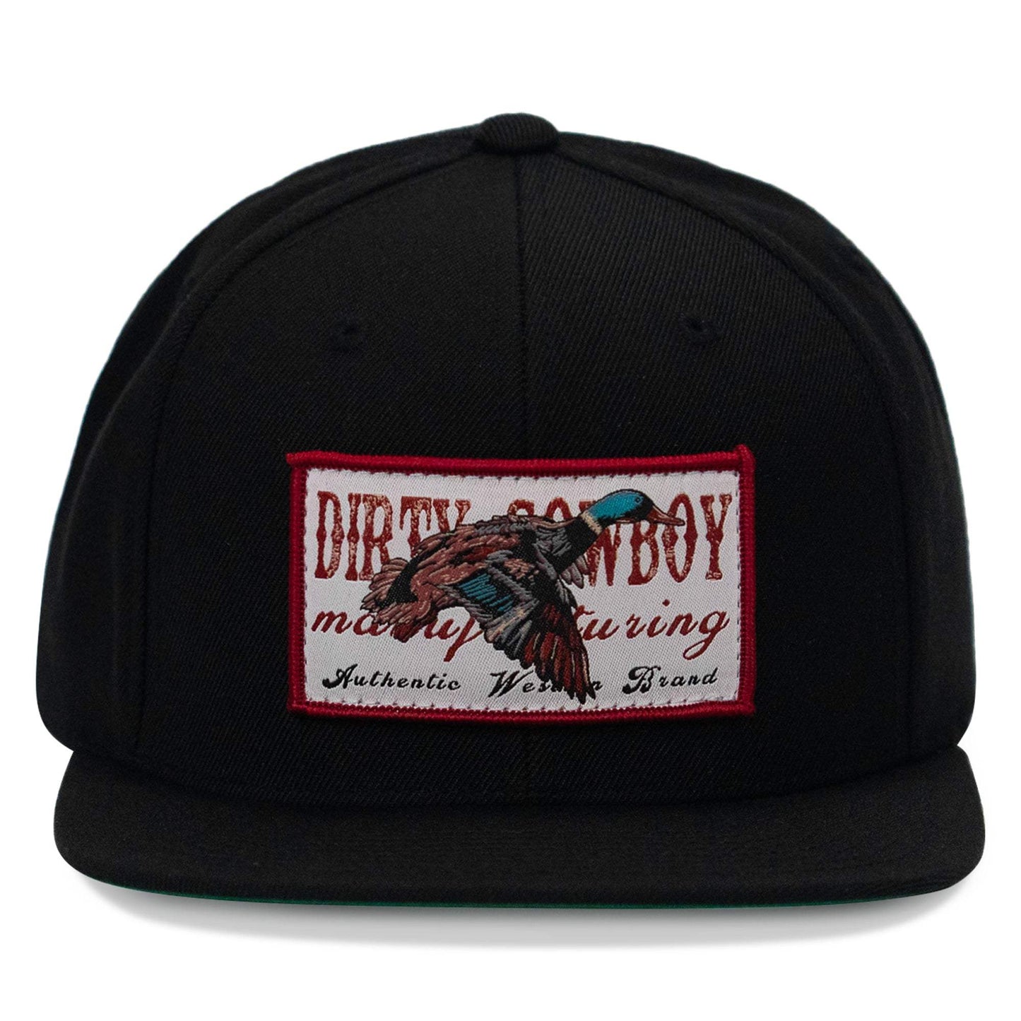 Flying Duck Dirty Cowboy Patch Flatbill Snapback - DIRTY COWBOY USA - Flyclothing LLC