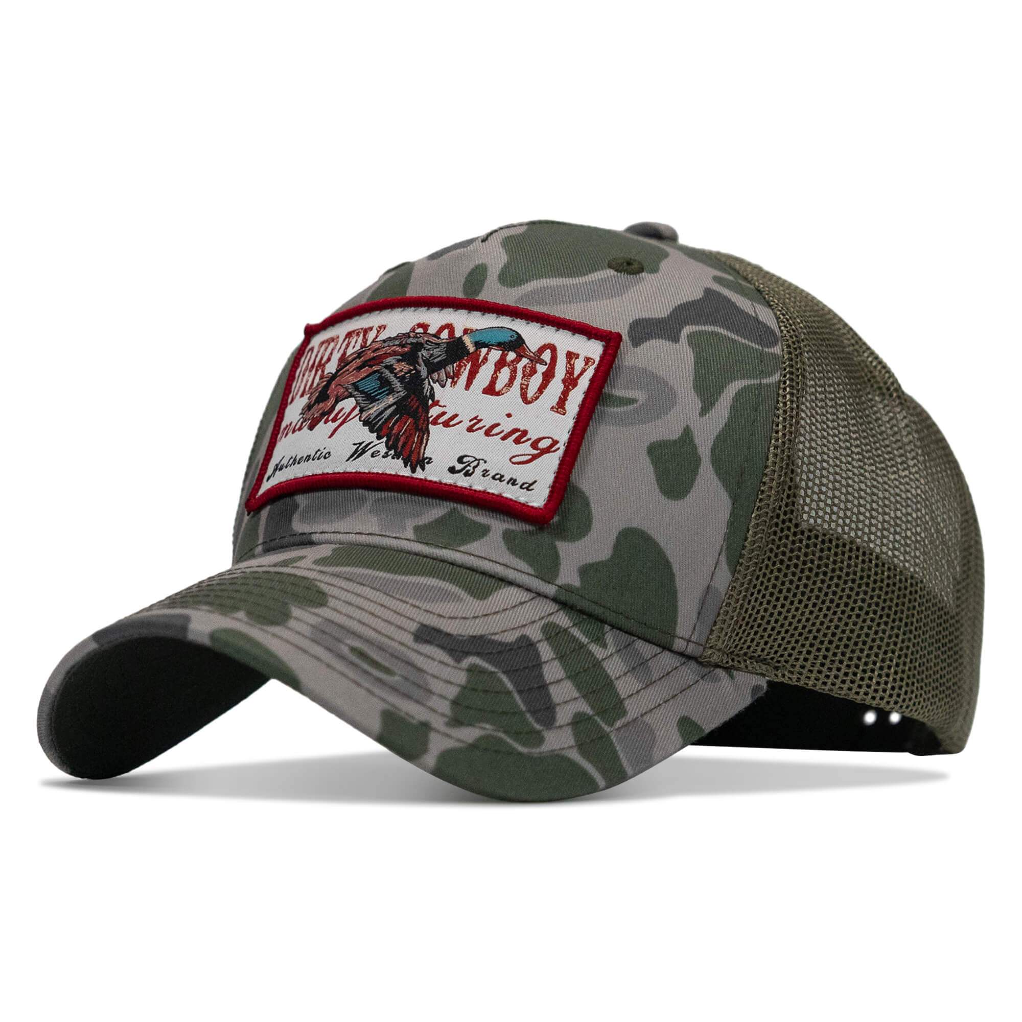 Flying Duck Dirty Cowboy Patch Snapback - DIRTY COWBOY USA - Flyclothing LLC